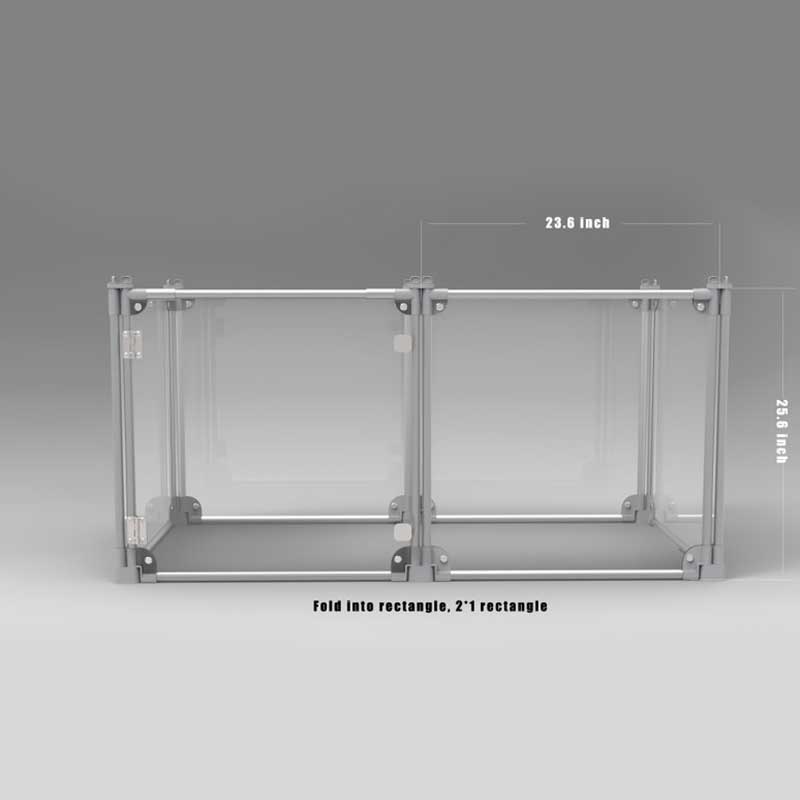 Folding Dog Exercise Fence YC-DD9001