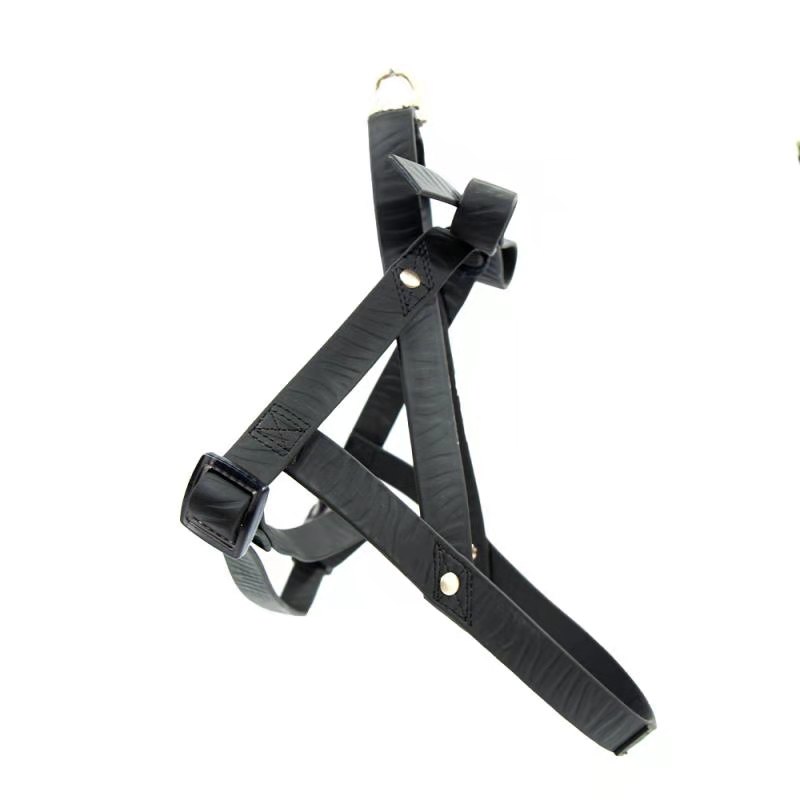 PVC Material, Waterproof  Dog Harness YC-TDL1073 BK