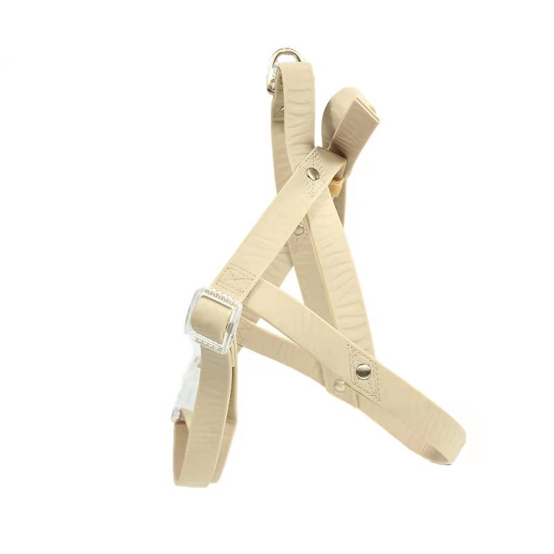 PVC Material Waterproof Dog Harness YC-TDL1073 WH