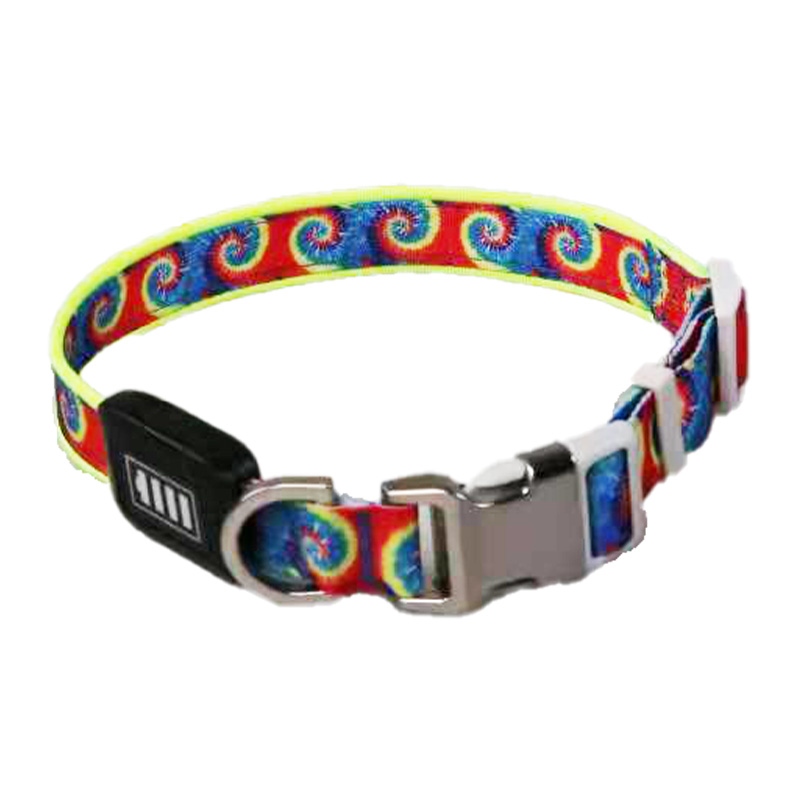 LED Dog Collar with Printing YC-DC1101