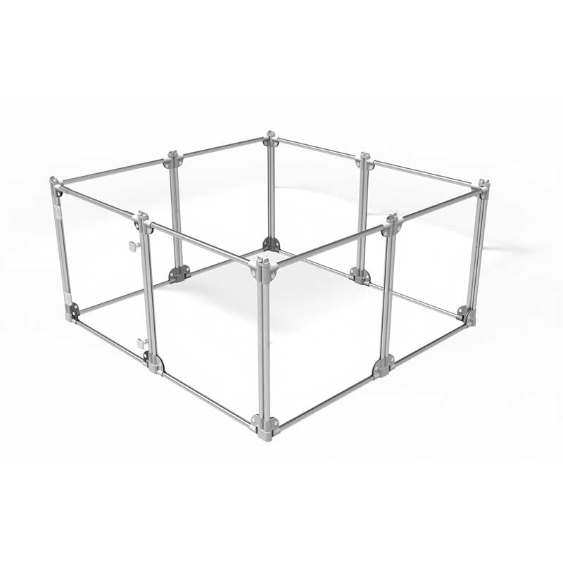 Portable Pet Playpen with Door for Dog YC-DD9003